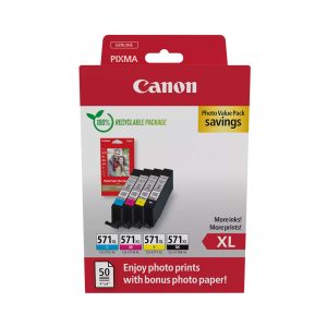 Canon CLI571XL Photo Value Pack